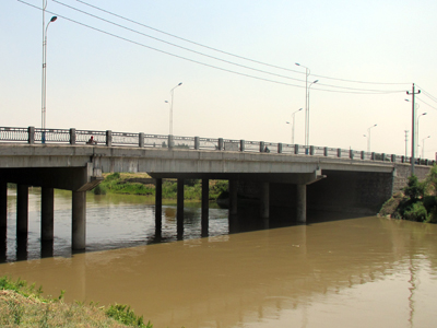 南田大道新建橋梁